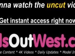 Girlsoutwest - besar titted perempuan dengan tidak dicukur faraj suka cunnilingus dan finger-fucking