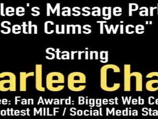 Big titty betje eje masseuse charlee chase milks a hard pecker 2 times!