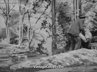 First Vintage Hardcore Fucking clip 1900s 1900s Retro