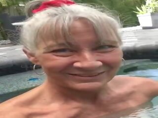 Pervert Granny Leilani in the Pool, Free dirty video 69 | xHamster