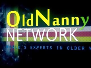 Oldnanny בריטי בוגר ו - בלונדינית לסבית פעולה x מדורג וידאו vids